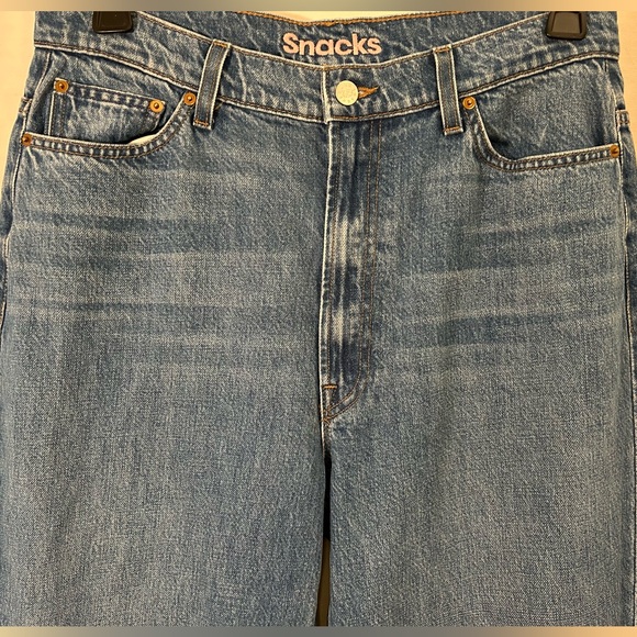 Mother Snacks High Waisted Twizzy Skimp Delicious Memories Jeans Size 32 - Picture 4 of 11